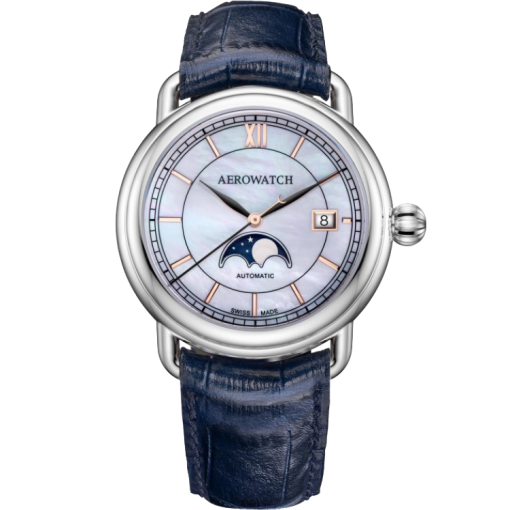 Aerowatch 1942 A 77983 AA02 BR BLEU