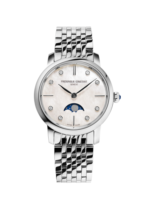 SLIMLINE LADIES MOONPHASE FC-206MPWD1S6B