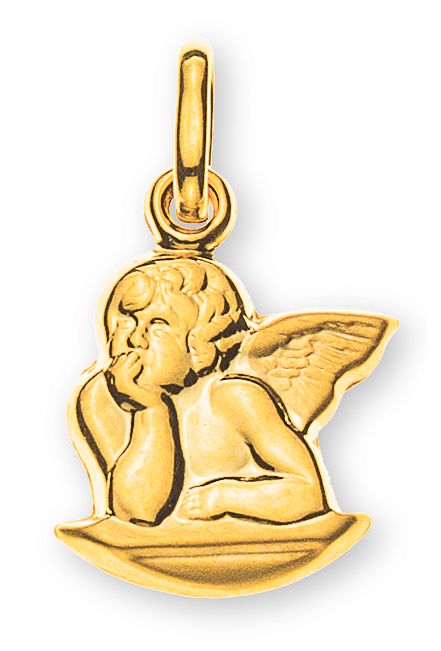 Engel Anhänger Gelbgold 750  AME1017