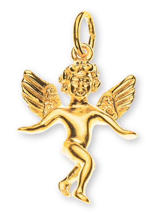 Engel Anhänger Gelbgold 750  AME1037