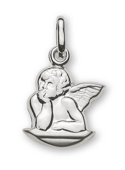 Engel Anhänger Weissgold 750  AME2018