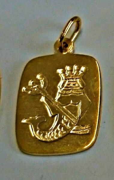 Anhänger Sternzeichen Wassermann Gelbgold 750 H: 16mm B: 12mm AST1038