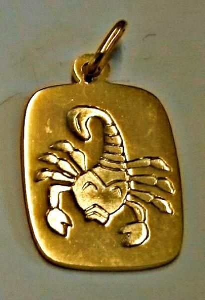 Anhänger Sternzeichen Skorpion Gelbgold 750 H: 16mm B: 12mm AST1047