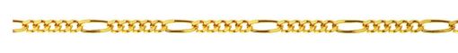 Figaro Gelbgold 750 ca. 2,1mm 42 cm  CFI100542