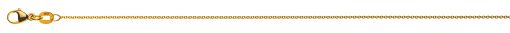 Rundanker Gelbgold 750 ca. 1.1mm 60cm  CAN100260