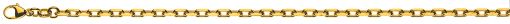 Anker 4-fach geschliffen Gelbgold 750 ca. 2.9mm 19cm  BAN101419