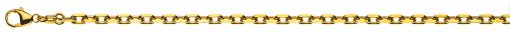 Anker 4-fach geschliffen Gelbgold 750 ca. 3.5mm 19cm  BAN101519