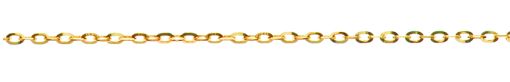 Anker oval diamantiert Gelbgold 750 ca. 1,7mm 38 cm  CAN101738