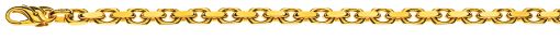 Anker geschliffen Gelbgold 750 ca. 5.0mm 45cm  CAN102445