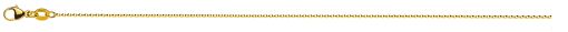 Rundanker Gelbgold 750 ca. 1.2mm mit Messerschliff 40 cm  CAN103340