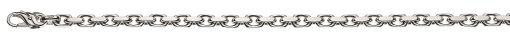 Anker geschliffen Weissgold 750 ca. 5.0mm 50cm  CAN202450
