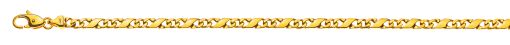 Carrera Armband poliert Gelbgold 375 ca. 4,0mm 19cm  BCA800219