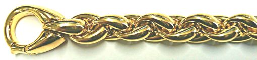 Bracelet Gelbgold 750 Handarbeit ca. 11.0mm 21cm  BGO102021
