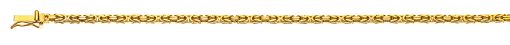 Armband Königskette klassisch Gelbgold 750 ca. 2.5 mm 19cm  BKO100219