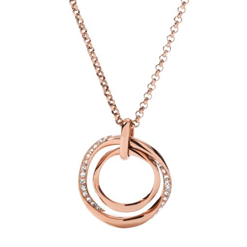 Fossil Damen Halskette Twist Pendant JF01301791