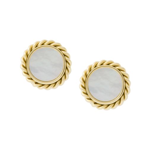 Fossil Ohrstecker Vintage Heritage Perlmutt JF03797710