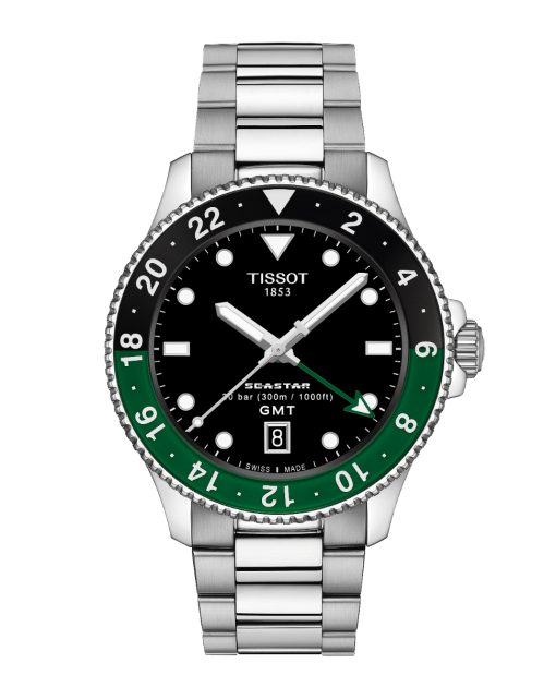 TISSOT SEASTAR 1000 GMT Quartz 40mm T120.852.11.051.00