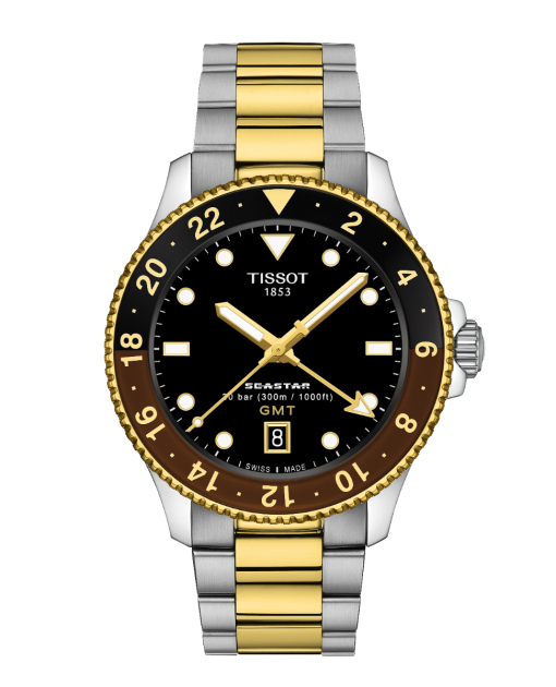 TISSOT SEASTAR 1000 GMT Quartz 40mm T120.852.22.051.00