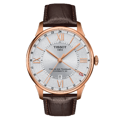 Tissot Chemin des Tourelles Powermatic 80 GMT T099.429.36.038.00