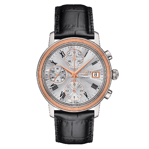 Tissot Bridgeport Automatic Chronograph 18K Gold T921.427.46.033.00