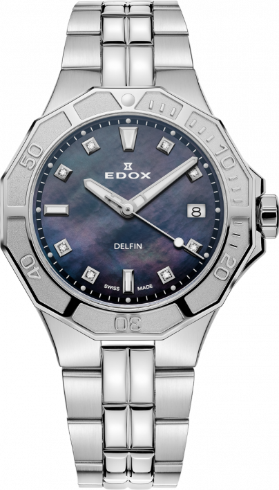 Edox Delfin Diver Date Lady 53020 3M NANND