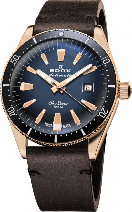 Edox SkyDiver Date Automatic Limited Edition 80126 BRN BUIDR