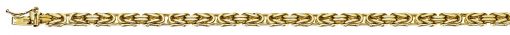 Bracelet Königskette klassisch Gelbgold 750 ca. 4.0 mm 19 cm  BKO100419