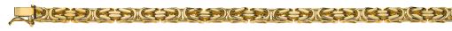 Bracelet Königskette klassisch Gelbgold 750 ca. 5.0mm 19cm  BKO100519