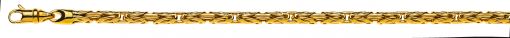 Armband Königskette Gelbgold 750,rund, 19cm, 4.0mm  BKO100819