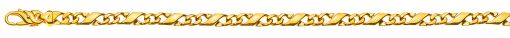 Carrera Bracelet poliert Gelbgold 750 ca. 5.0mm 19cm  BCA100319