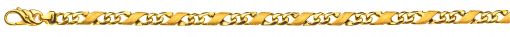 Carrera Bracelet satiniert/poliert Gelbgold 750 ca. 5.0mm 22cm  BCA100622