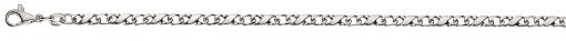 Carrera Armband poliert Weissgold 750 ca. 3.5mm 19cm  BCA200119