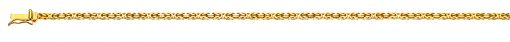 Bracelet Königskette klassisch Gelbgold 750 ca. 2.0mm 19cm  BKO100119