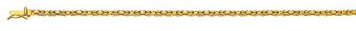 Armband Königskette klassisch Gelbgold 750 ca. 2.5 mm 19cm  BKO100219